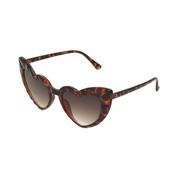 Betsey Johnson Women's Brea Sunglasses Heart - Picture 3 of 5